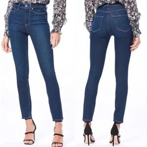 PAIGE Margot Skinny Jeans Dark Wash High Rise Size 28 Women